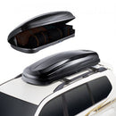 VEVOR Coffre de Toit 370 L, Porte-Bagages de Toit Coque Rigide en ABS, avec Ouverture Double-Face 2 Sangles Renforcées, Aérodynamique, pour la Plupart des Barres Transversales, Voiture, SUV, Noir - image 2