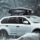 VEVOR Coffre de Toit 370 L, Porte-Bagages de Toit Coque Rigide en ABS, avec Ouverture Double-Face 2 Sangles Renforcées, Aérodynamique, pour la Plupart des Barres Transversales, Voiture, SUV, Noir - image 9