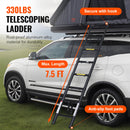 VEVOR Tente de Toit Rigide pour 2 à 3 Personnes, Tente de Camping pour Véhicules Imperméable, avec Échelle Télescopique, Matelas Épais et Coupe-Vent, pour Jeep SUV Pick-up Camion Voitures, Voyage - image 6