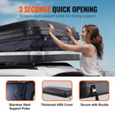 VEVOR Tente de Toit Rigide Capacité 2-3 Personnes, Tente de Camping pour Véhicules Imperméable, avec Échelle Télescopique, Matelas Épais et Coupe-Vent, pour Jeep SUV Pick-up Camion Voitures, Voyage - image 5