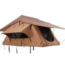 VEVOR Tente de Toit Rigide pour 2-3 Personnes, Tente de Camping pour Véhicules Pliable et Imperméable, avec Échelle Télescopique, Matelas et Housse en PVC, pour Jeep SUV Pick-up Camion Voiture, Voyage - image 11