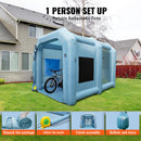 VEVOR Cabine de Peinture Gonflable 4x2,95x2,75 m Tente Peinture Gonflable Automobile en Oxford 210D avec Système de Filtration 1 Souffleur 950 W Station de Travail pour Pose de Peinture Atelier Garage - image 6