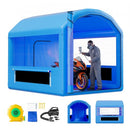 VEVOR Cabine de Peinture Gonflable de 3 x 2,6 x 2,6 m, Tente de Pulvérisation pour Voiture avec Ventilateur de 550 W et Système de Filtration d'Air, Toit Rond, pour Garage Atelier Automobile - image 2