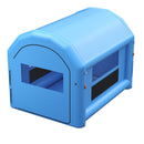 VEVOR Cabine de Peinture Gonflable 4x3x2,75 m avec Souffleur de 750 W Bleu Tente de Pulvérisation Portable avec Grand Filtre en Coton, Toit Arqué, Idéale pour Vélos, Motos et Petits Meubles - image 11