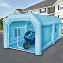 VEVOR Cabine de Peinture Gonflable 4x2,5x2,2 m, Tente Peinture Gonflable Automobile en Tissu Oxford 210D, avec 2 Souffleurs Puissants, Station de Travail pour Pose de Peinture, Garage, Atelier - image 9