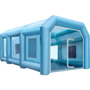VEVOR Cabine de Peinture Gonflable 8 x 4,5 x 3 m, Tente de Peinture pour Voiture en Tissu Oxford 210D, Station de Travail pour Pose de Peinture avec 2 Ventilateurs Puissants, pour Garage Atelier - image 11