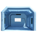 VEVOR Cabine de Peinture Gonflable 8x4,5x3 m, Tente Peinture Gonflable Automobile avec Souffleurs Puissants 950 W + 750 W et Système de Filtration, Station de Travail pour Pose de Peinture Atelier - image 12
