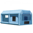 VEVOR Cabine de Peinture Gonflable 6,4x4,1x3 m, Tente Peinture Gonflable Automobile avec Souffleur Puissant de 1100 W et Système de Filtration, Station de Travail pour Pose de Peinture Atelier Garage - image 2
