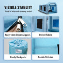 VEVOR Cabine de Peinture Gonflable 6x3x2,5 m Tente Peinture Gonflable Automobile en Tissu Oxford 210D avec Système de Filtration 2 Souffleurs Station de Travail pour Pose de Peinture Atelier Garage - image 7