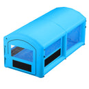 VEVOR Cabine de Peinture Gonflable 6x3x2,5 m Souffleur de 550W+750 W Bleu, Tente de Pulvérisation Portable à Toit Arqué avec Grand Filtre en Coton, pour VTT, Motos et Meubles de Taille Moyenne - image 11