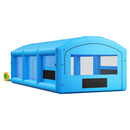 VEVOR Cabine de Peinture Gonflable 8,5x4,5x3 m Souffleurs de 750W+950W Bleu, Tente de Pulvérisation Portable avec Filtre en Coton, Toit Arqué, pour Pickup de Taille Pleine et Petit Bateau à Moteur - image 12