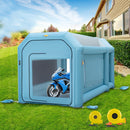 VEVOR Cabine Peinture Voiture 4x2,5x2,5m, Tente Pulvérisation Gonflable Garage Tissu Oxford 210D PVC Souffleur Gonflage 680W Souffleur Ventilation 330W Tente Tunnel pour Camping Mécaniciens Automobile - image 9