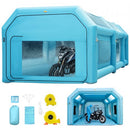 VEVOR Cabine Peinture Gonflable 6x3x2,5 m Tente Tunnel Pulvérisation Garage Tissu Oxford 210D PVC Souffleur Gonflage 680W Souffleur Ventilation 330W Tente pour Mécaniciens Automobile - image 2