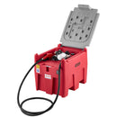 VEVOR Réservoir Diesel Essence Portable 220 L Cuve de Ravitaillement 40 L/min Pompe de Transfert 12 V, Tuyau 4 m, Pistolet de Ravitaillement Auto, Réservoir pour Transfert Transport Carburant, Rouge - image 11