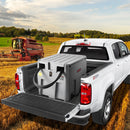 VEVOR Réservoir Diesel Portable 220 L Cuve de Ravitaillement 40 L/min avec Pompe de Transfert Électrique 12 V Tuyau en Caoutchouc 4 m Réservoir de Transfert Diesel pour Transport de Carburant, Gris - image 9