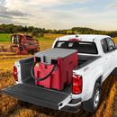 VEVOR Réservoir Diesel Portable 220 L Cuve de Ravitaillement 40 L/min avec Pompe de Transfert Électrique 12 V Tuyau en Caoutchouc 4 m Réservoir de Transfert Diesel pour Transport de Carburant, Rouge - image 9