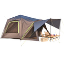 VEVOR Tente de hayon SUV, 305x310 cm, tente arrière SUV de camping imperméable, conception spacieuse à double couche pour 5-8 personnes, avec auvent d'ombrage, fenêtres en maille, sac de rangement - image 12