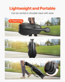 VEVOR Étui pour Violoncelle 4/4, en Fibre de Carbone Composite, Léger et Portable, Doublure en Peluche, Double Bandoulière, Anti-rayures, Forme Violoncelle Professionnelle, Transport Confortable, Noir - image 5