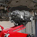 VEVOR Cric de Transmission à Profil Bas Capacité 450 kg, Cric de Fosse avec Hauteur de Levage 16-64 cm, Roues Avant Pivotantes à 360°, Support Boîte de Vitesse pour Garage Atelier Réparation - image 9