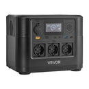 VEVOR Station Électrique Portable 1800 W Générateur Solaire Portable 1008 Wh Batterie Secours LiFePO4 pour Urgence Domestique, Camping, Voyage Camping-car, 8 Ports Sortie, Panneau Solaire Non Inclus - image 11