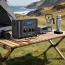 VEVOR Station Électrique Portable 1200 W Générateur Solaire Portable 806 Wh Batterie Secours LiFePO4 pour Urgence Domestique, Camping, Voyage Camping-car, 9 Ports de Sortie, Panneau Solaire Non Inclus - image 9