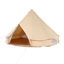 VEVOR Tente Cloche en Toile 5 m Tente de Yourte 4 Saisons Tente de Camping Familial avec Trou de Poêle à Bois, Sacs de Rangement pour Glamping Jusqu'à 8 Personnes, Groupes en Plein Air, Fête, Chasse - image 12