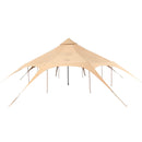 VEVOR Tente Cloche en Toile 5 m Tente de Cirque 4 Saisons Tente de Camping Familial avec Trou de Poêle à Bois et Sacs de Rangement pour Glamping Jusqu'à 8 Personnes, Groupes en Plein Air, Fête, Chasse - image 11