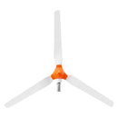 VEVOR Éolienne 24 V 1200 W Kit Générateur Éolien Contrôleur Éolien-solaire, pour Camping-car, Bateau, Maison, Ferme, Synchrone Triphasé AC à Aimants Permanents Stable, avec 3 Pales, Mât Non Inclus - image 12