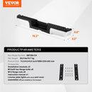 VEVOR Pare-Chocs Arrière, Compatible avec Ford F250/Ford F350 Super Duty 2008-2016, en Acier, avec Éclairage de Plaque d'Immatriculation et Marchepied, Pièce de Remplacement Automobile pour FO1103148 - image 8