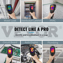 VEVOR Image Thermique Infrarouge -20 à 550 ℃ Caméra Thermique 25 Hz Caméras Infrarouges Imagerie Thermique 320 x 240 pixels Parfaite pour l'Inspection de Maison, la Vérification du CVC, la Plomberie - image 3