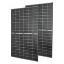 VEVOR Panneau Solaire Monocristallin 400 W x 2 Panneau Photovoltaïque Bifacial pour Hors Réseau Toit Plat Voiture Bateau Camping-car, Haut Rendement 24 %, IP65, avec Sortie MC4, Cadre en Aluminium - image 2