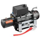 VEVOR Treuil Électrique 12 V Treuil Charge 5400 kg avec Câble Acier 9,1 mm x 26 m Télécommande sans Fil et Filaire pour Remorquage de SUV, Jeeps, Remorques, Bateaux, Véhicules Tout-terrain, Camions - image 12