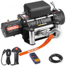 VEVOR Treuil Électrique 12 V CC 6100 kg avec Câble en Acier Φ 9,5 mm x 24 m, Télécommande sans Fil et Filaire, Étanchéité IP55, pour Remorquage de SUV, Jeep, Remorque, Bateau, Véhicule Tout-terrain - image 2