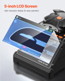 VEVOR Soudeuse Fibre Optique 6 Moteurs Épisseuse Fusion Fibre Optique Alignement Noyau Gaine, Épissage 6 s, Chauffage 13 s, Écran LCD, Support de Fibres 3 en 1, Batterie 7800 mAh pour SM MM DS NZDS - image 7