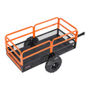 VEVOR Remorque à Benne Basculante, 623 L, Remorque de Tracteur Tondeuse à Gazon de Jardin en Acier, Capacité de Charge 725,75 kg, avec Pneus 40,64 cm, Chariot de Transport à Déversement pour VTT, UTV - image 12