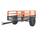 VEVOR Remorque à Benne Basculante Capacité de Charge 680 kg Remorque Utilitaire de Jardin Robuste avec Côtés Amovibles Chariot de Transport à Déversement 0,4 m³​ pour Tracteur, Tondeuse à Gazon, VTT - image 2