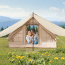 VEVOR Tente de Camping Gonflable, 3x2x2 m, Tente de Glamping pour 3 à 5 Personnes Oxford 300D Facile à Installer, avec Pompe à Main, Auvent, Portes, Fenêtres Maille, Sac de Rangement, Transport Simple - image 9