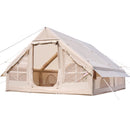 VEVOR Tente de Camping Gonflable, 4 x 3 x 2 m, Tente de Glamping pour 5 à 8 Personnes Oxford 300D, avec Pompe à Main, Portes, Fenêtres en Maille, Sac de Rangement, Simple à Installer, Transport Facile - image 11