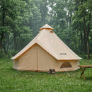 VEVOR Tente Yourte 4 m Jusqu'à 4 Personnes Tente Cloche en Tissu Oxford, pour 4 Saisons, Camping Familial, Glamping, Chasse, Événements Plein Air, avec Passage pour Conduit de Poêle, Tapis Amovible - image 9