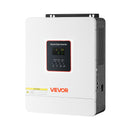 VEVOR Onduleur Hybride 4000 W Onduleur Solaire Hybride 24 V CC à 230 V CA Compatible Batterie Plomb-acide Lithium pour Systèmes Hors Réseau, Onde Sinusoïdale Pure Contrôleur MPPT 120 A Intégré Wi-Fi