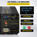 VEVOR Onduleur à onde sinusoïdale modifiée, 6000 W, onduleur de voiture CC 12 V vers CA 230 V, avec écran LCD, prise EU, indicateur LED, pour camping-car, camion, voiture, bateau, voyage - image 5