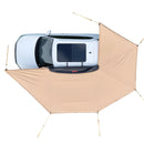 VEVOR Auvent 270 Degrés 5,7x2,1 m Auvent Voiture Latéral Rétractable Abri Autoportant Toutes Saisons pour Véhicule SUV Fourgonnettes Camionnettes Camping, avec Éclairage LED Intégré Imperméable UV50+ - image 11