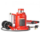 VEVOR Cric Bouteille Hydraulique et Pneumatique Capacité 50 T, Cric de Levage pour Voiture Plage 26,5-41 cm, avec Pompe, pour Entretien Réparation Automobile SUV Camion, Atelier Garage, Rouge - image 2