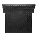 VEVOR Boîte à outils pour camion robuste en aluminium à texture diamant, 1774x507x379 mm, coffre à outils étanche pour benne de camionnette, camping-car, avec serrure, clés et poignées latérales, noir - image 11