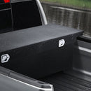 VEVOR Boîte à outils pour camion robuste en aluminium à texture diamant, 1774x507x379 mm, coffre à outils étanche pour benne de camionnette, camping-car, avec serrure, clés et poignées latérales, noir - image 9