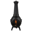 VEVOR Cheminée Extérieur, 559 mm, Poêle à Bois Sphérique en Aluminium Robuste pour Barbecue et Réchauffer, avec Grille, Couvercle de Cheminée Antirouille, pour Patio, Jardin, Arrière-cour, Plein Air - image 10