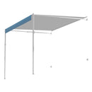 VEVOR Auvent Voiture Camping-car Caravane Latéral 457 cm, Pare-soleil Imperméable, Rétractable et Modulaire, en Vinyle avec Cadre en Alliage d'Aluminium, Réglage Manuel, pour Voiture, Bleu Dégradé - image 12