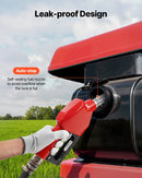 VEVOR Bidon de Diesel et Kérosène sur Roues, 121 L, Réservoir de Diesel, Pompe Transfert Électrique 12 V CC 37,8 L/min, avec Tuyau Distribution 4 m, Buse Arrêt Automatique, pour Bateaux à Moteur, VTT - image 6