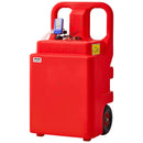 VEVOR Bidon d'Essence Diesel sur Roues, 121 L, Réservoir de Carburant, avec Pompe Transfert Carburant Électrique 12 V CC 9,5 L/min, Tuyau de Distribution 1,2 m, Buse Capteur Arrêt Automatique, Rouge - image 11
