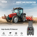 VEVOR Réservoir Diesel Portable 439 L Cuve de Ravitaillement Polyéthylène Gris avec Pompe Transfert 12 V Jauge de Carburant Tuyau 4 m Buse Ravitaillement pour Véhicules Appareils Agriculture Industrie - image 3